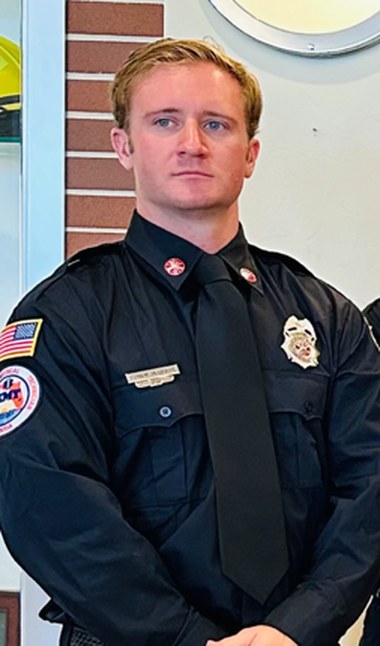 Conor McQuade, Co-Founder of Battalion Home Watch, firefighter and EMT serving Southwest Florida